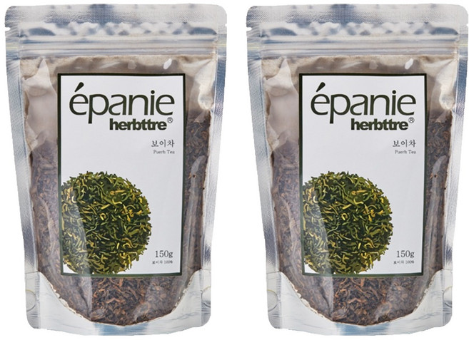 에빠니 허브뜨레 보이차, 150g, 1개입, 2개
