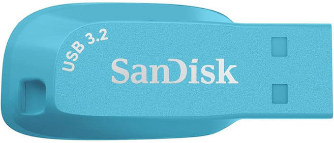 SanDisk 晟碟 Ultra Shift USB 3.2 隨身碟 藍色, 64GB, 1個