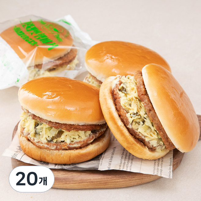 그린래빗 더블 버거, 190g, 20개