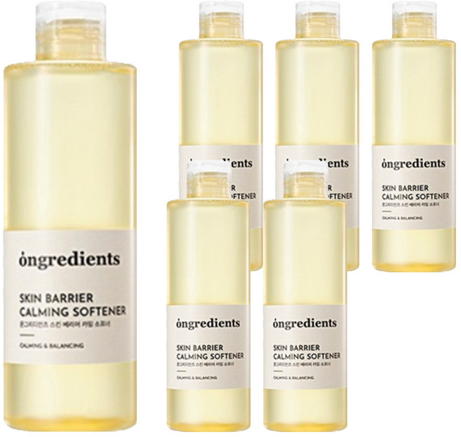 온그리디언츠 스킨 베리어 카밍 소프너, 250ml, 6개