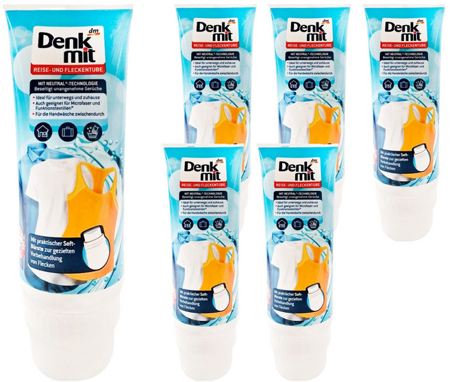 dm Denk mit 濃縮洗衣清潔膏 附刷頭, 200ml, 6條