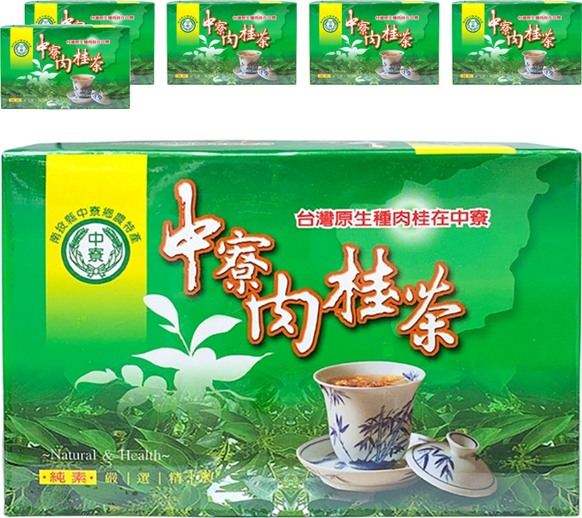 中寮鄉農會 中寮肉桂茶, 2.5g, 20包, 6盒