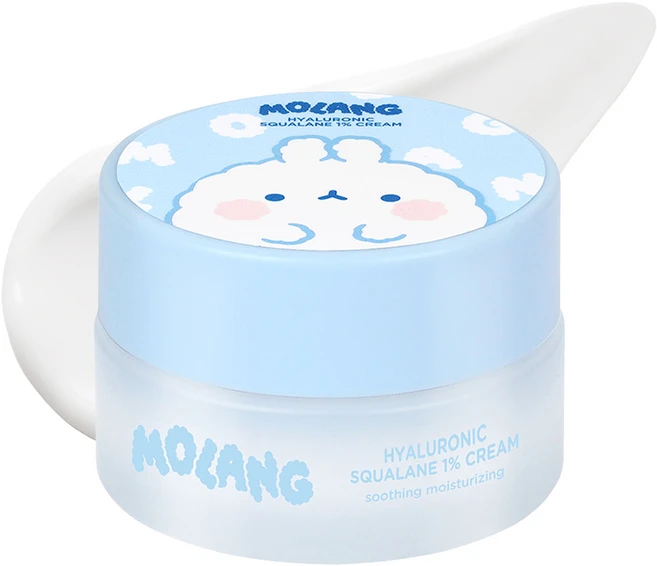 더페이스샵 몰랑이 에디션 올티밋 히알루로닉 스쿠알란 1% 크림, 50ml, 1개 - 쿠팡