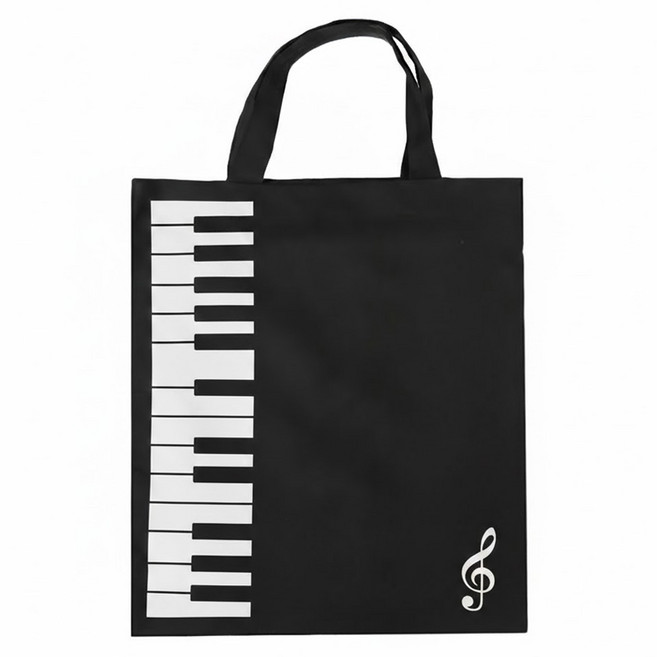 秀麗 鋼琴手提袋 黑色 尼龍材質, 1個