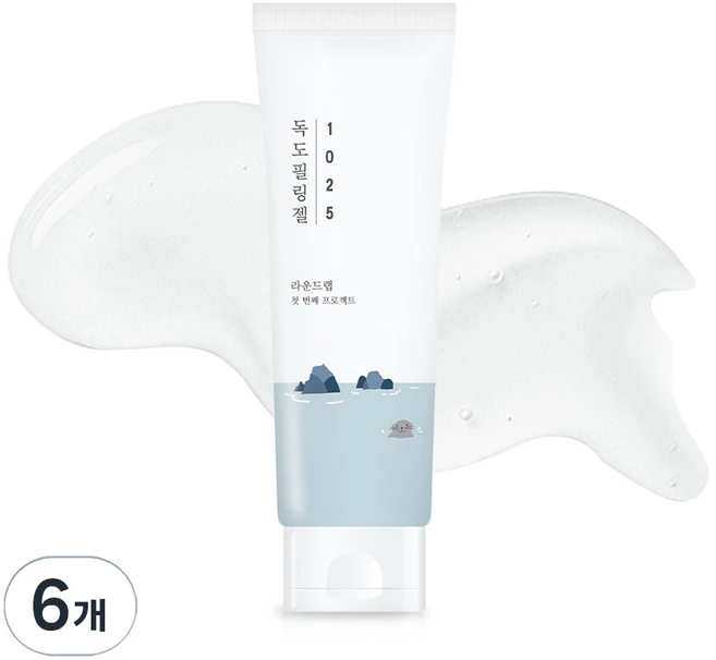 라운드랩 1025 독도 필링젤, 120ml, 6개 - 쿠팡