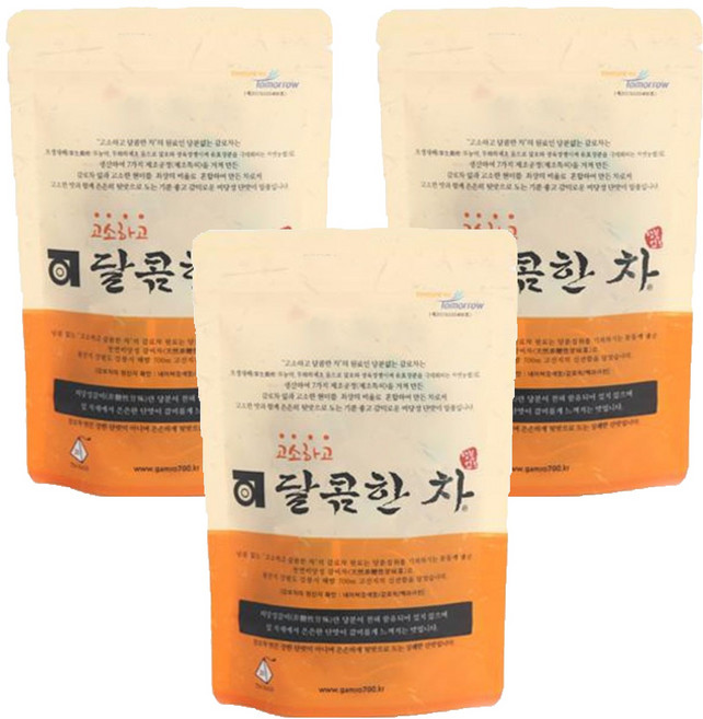 감로700 유기농 고소하고 달콤한차, 1g, 20개입, 3개