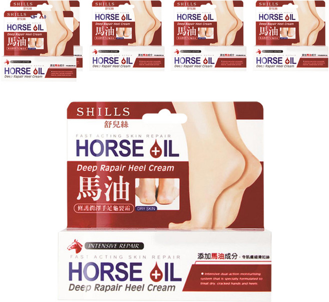 SHILLS 舒兒絲 馬油修護潤澤手足龜裂霜, 6盒, 50ml