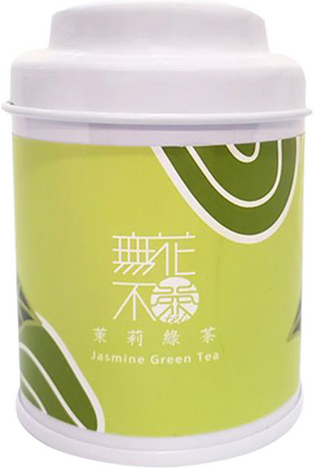 無藏茗茶 茉莉綠茶 三角茶包, 3.2g, 3入, 1罐