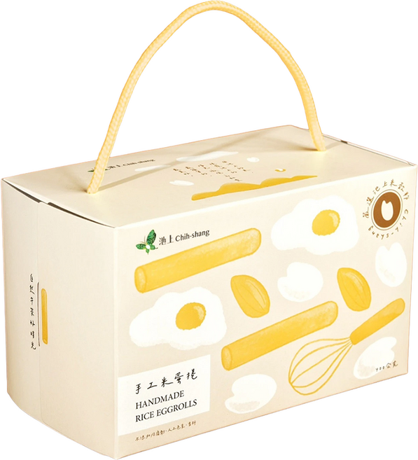 池上鄉農會 手工米蛋捲禮盒, 400g, 1盒