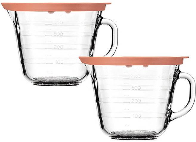 글라스락 렌지쿡 따뜻한 죽 용기 500ml, 무드브릭, 2개