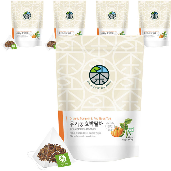 평창다원 유기농 호박팥차, 1.5g, 20개입, 5개
