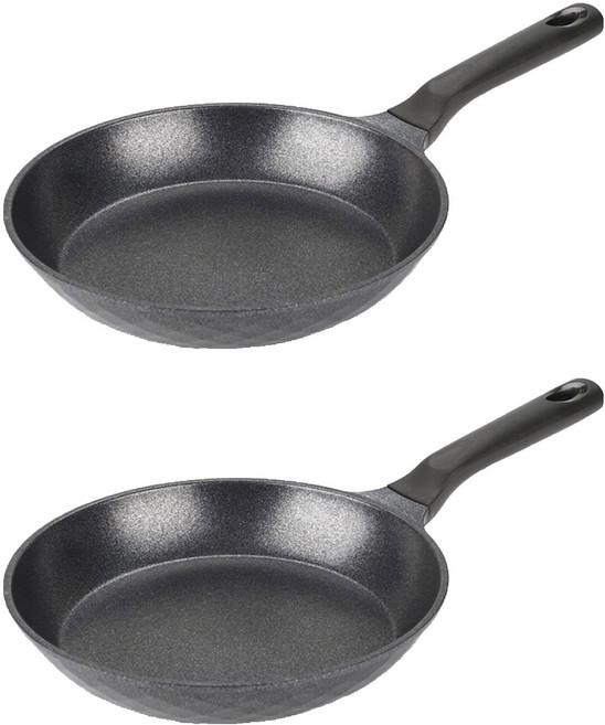키친아트 인덕션 꼬뜨 실버 프라이팬, 26cm, 2개