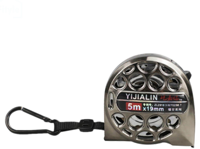 Yijialin 不鏽鋼防水捲尺 19mm x 5m, 1個