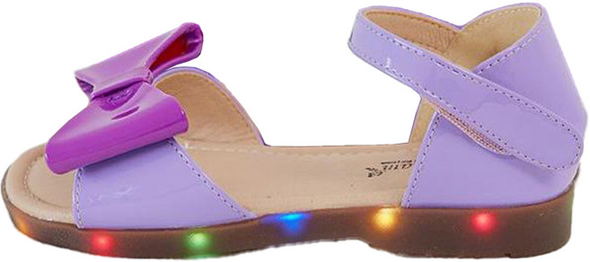 베이비잼 여아용 LED 쥬디 샌들