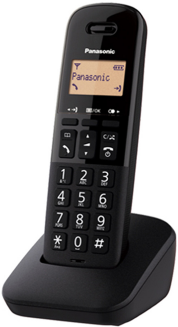 Panasonic 數位無線電話 黑色, KX-TGB310