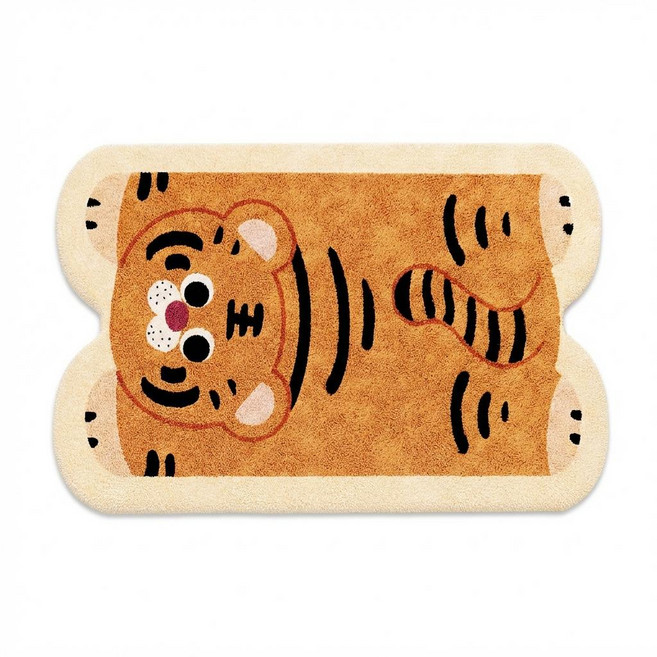 인아트 귀여운 동물 발매트, 타이거