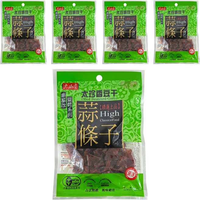 太珍香 蒜條子, 5個, 90g
