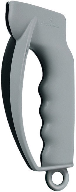 VICTORINOX 瑞士維氏 迷你型手持式磨刀器 瑞士製造 適用刃長18cm以下廚刀 瑞士刀 迷你小刀, 灰色, 1個