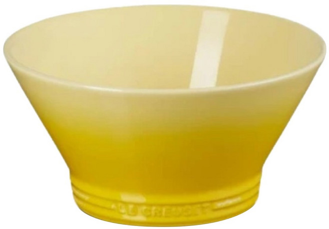 LE CREUSET 新采和風系列 麵碗 19cm, 閃亮黃, 1個