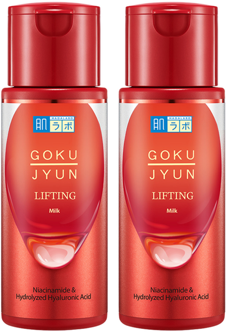 HADALABO 肌研 極潤緊緻彈力保濕乳液, 2瓶, 140ml