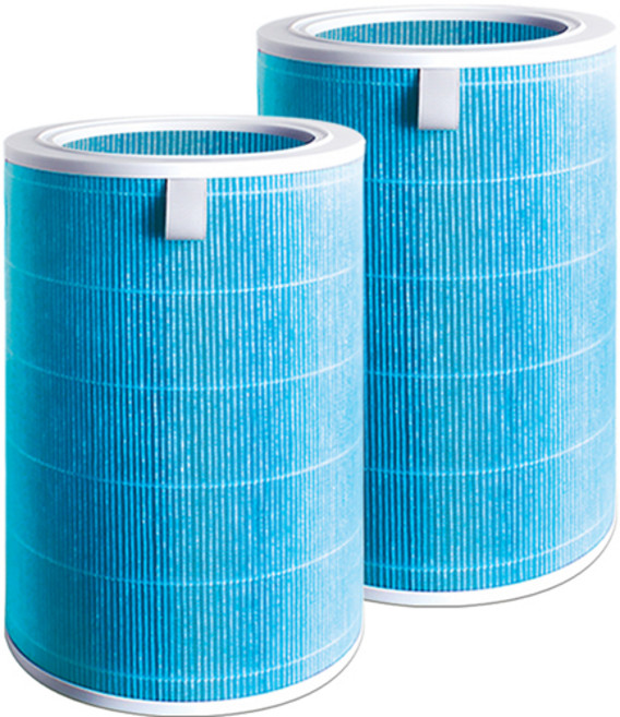상상그램 샤오미 공기청정기 호환용 필터, 미에어(블루), 2개