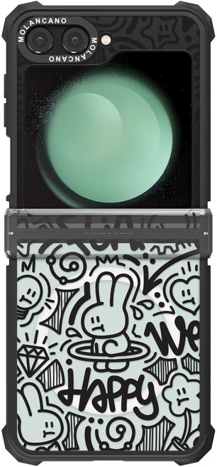 모란카노 임팩트 디자인 맥세이프 라인 휴대폰 케이스