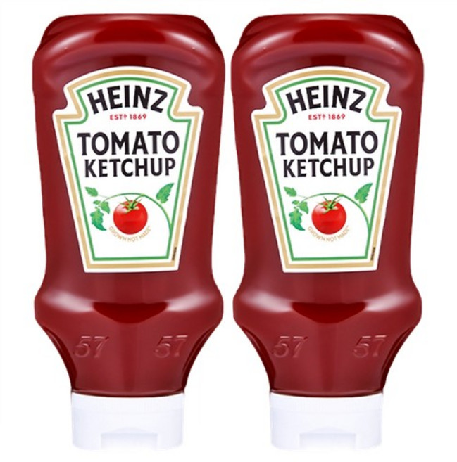 하인즈 토마토 케찹, 650g, 2개
