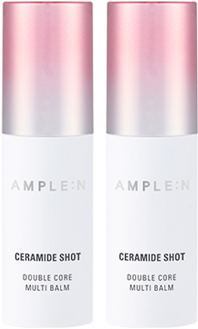 코리아나 앰플엔 세라마이드샷 더블코어 멀티밤, 10g, 2개