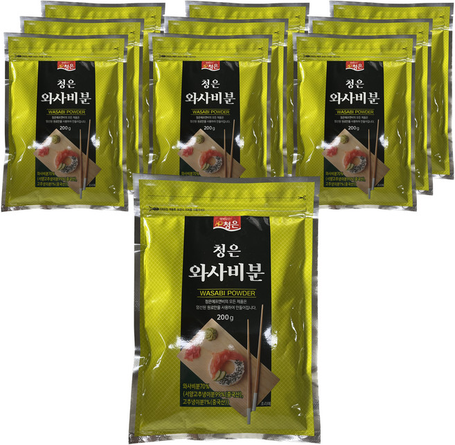 清銀山葵粉, 200g, 10入