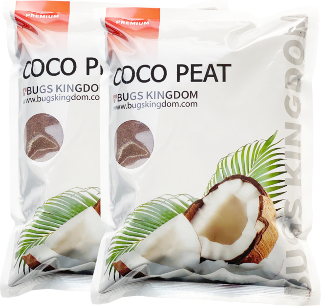 벅스킹덤 코코피트 베딩, 3L, 2개