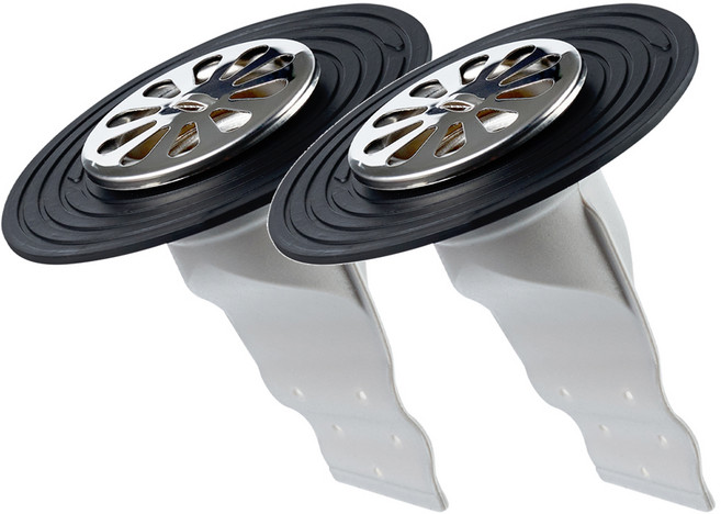 무로 냄새제로 실리콘 하수구 트랩 욕실용, 그레이