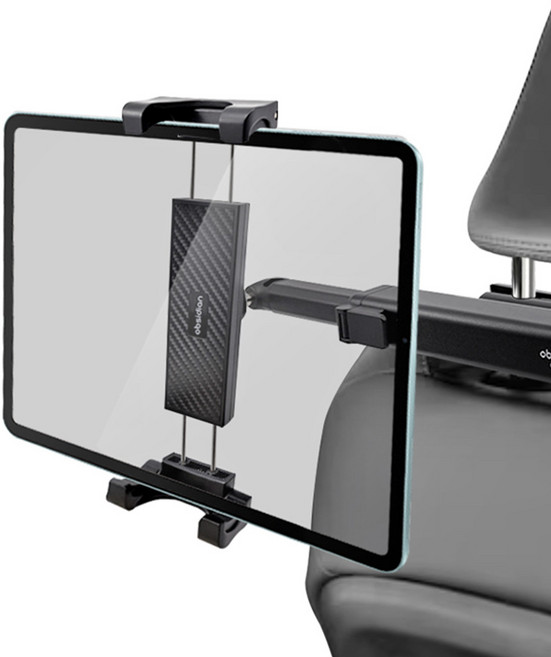 옵시디언 차량용 태블릿 핸드폰 헤드레스트 거치대, 1개, 혼합색상