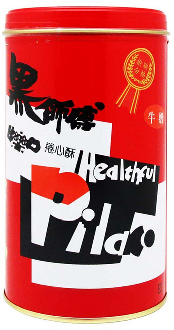 Healthful 黑師傅 捲心酥, 400g, 1罐