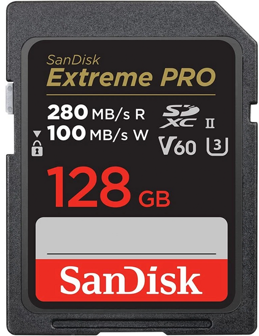SanDisk 晟碟 Extreme PRO SDXC UHS-II 記憶卡 P001-000136-128G, 128GB, 1個