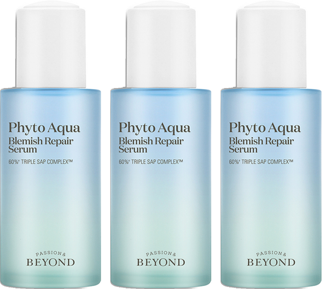 [비건라이프] 비욘드 피토 아쿠아 흔적 리페어 세럼, 40ml, 3개