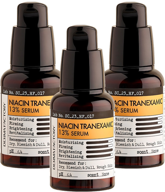 더마팩토리 나이아신 트라넥삼산 13% 세럼, 30ml, 3개