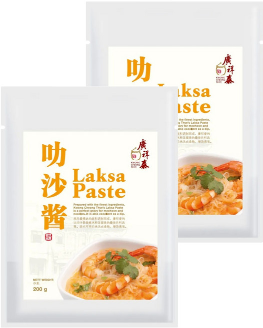 廣祥泰 叻沙醬, 200g, 2包
