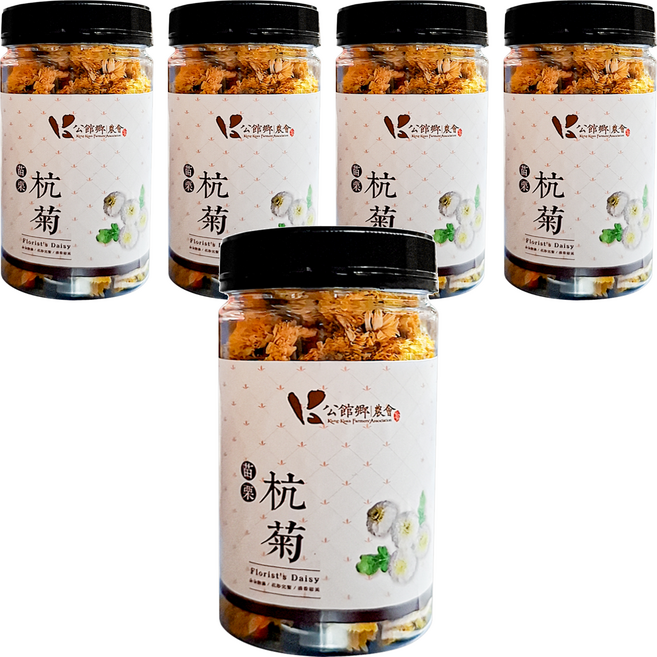 公館鄉農會 杭菊茶, 25g, 1入, 5罐
