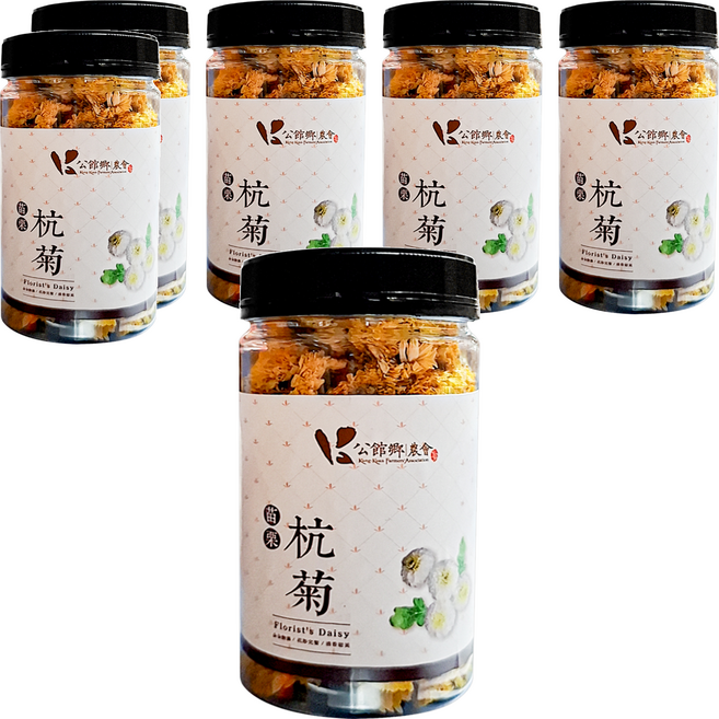 公館鄉農會 杭菊茶, 25g, 1入, 6罐