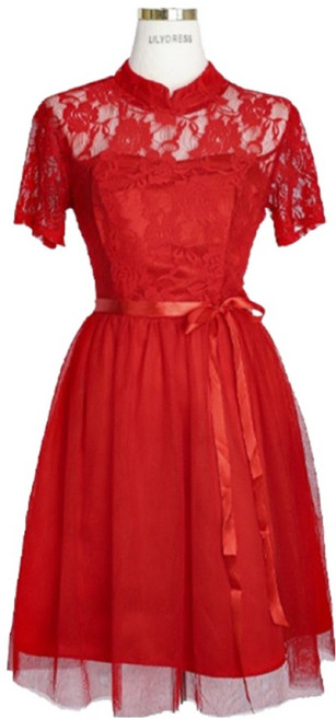 lilydress 水晶迷你洋裝 LDB22 B