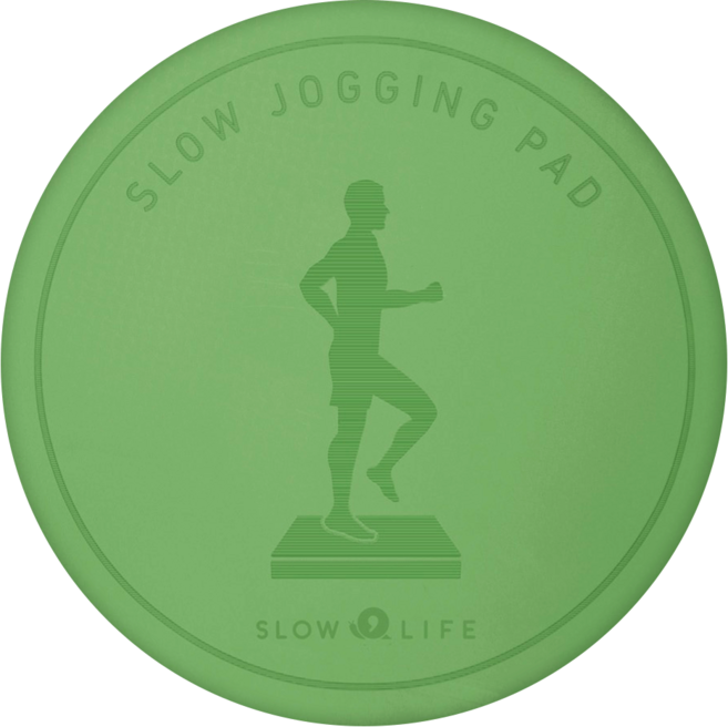 SLOW LIFE 圓形超慢跑墊 厚款 P24713, 1片, 綠色