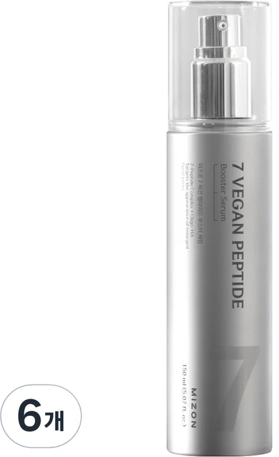 미즈온 7 비건 펩타이드 부스터 세럼, 6개, 150ml - 쿠팡