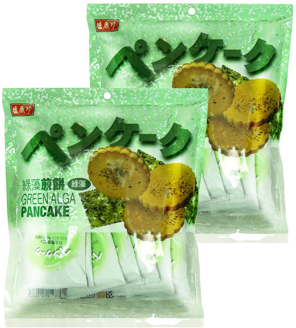 盛香珍 綠藻煎餅, 140g, 2袋