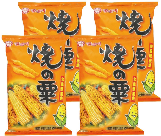 嗄嗄叫 燒之粟 關東串燒味, 110g, 4包