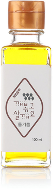 Yuhwadang 冷壓紫蘇油, 100毫升, 1個