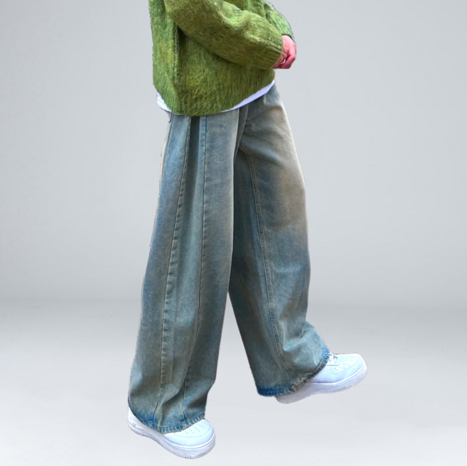 이브클로젯 이황에프엔씨 숏 롱 데님 팬츠 6341 1