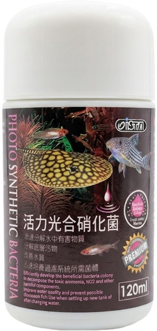 ISTA 伊士達 優質活力光合硝化菌, 1瓶, 120ml
