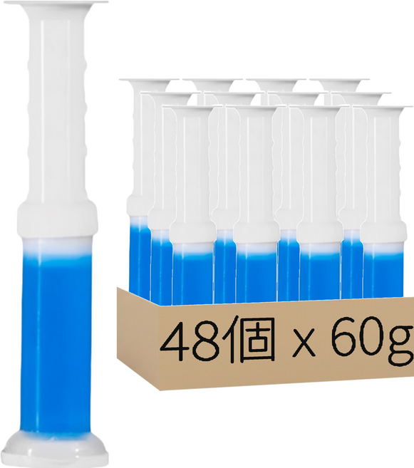 馬桶芳香凝膠 藍色海洋 8個, 6組, 60g