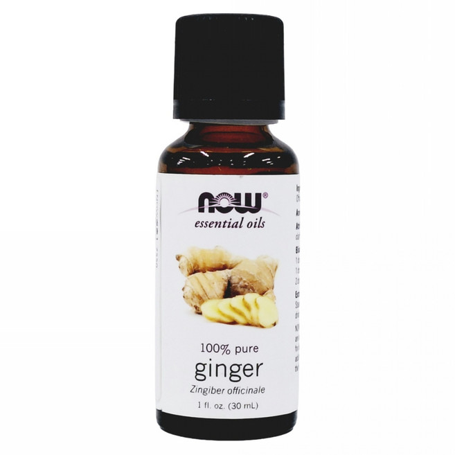 NOW Foods 精油, 生薑, 30ml, 1瓶