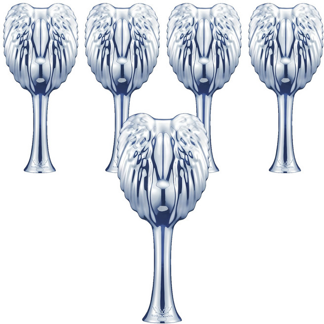 탱글엔젤 프로 손상모 헤어브러쉬, 아이스 블루, 5개